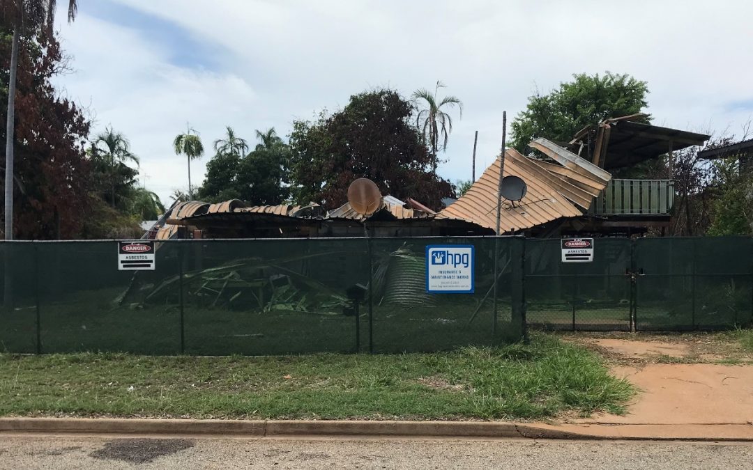 Fire Damaged Dwelling (Katherine) – A Class Asbestos Removal and Full Demolition