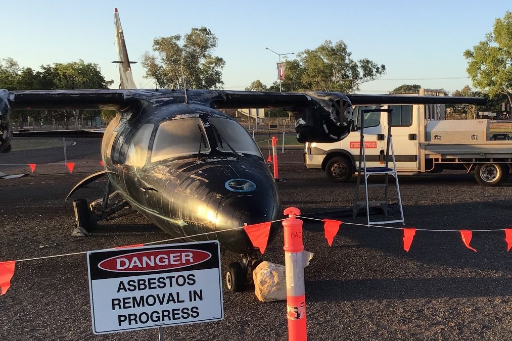 Darwin Aviation Museum – Friable Asbestos Removal from Aircraft Components